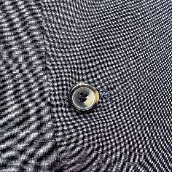 Hugo Boss Gray Wool Suit Jacket Made in USA 2-Button Classic Fit 42R - Picture 4 of 9